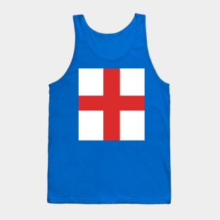 Flag Of England St George Cross Tank Top